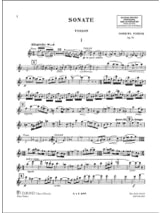 Sonate op. 36 - PIERNE - Partition - Violon